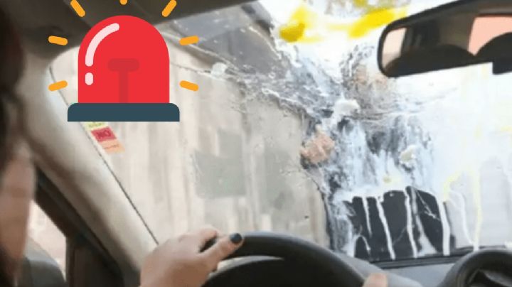 El 'huevo estrellado', una nueva forma de asalto contra automovilistas; ¿en qué consiste?