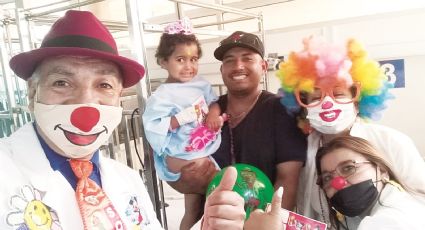 Llevan diversión para niños en los hospitales de Nuevo Laredo