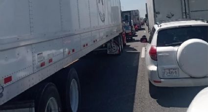 Enfrentamiento en Autopista Monterrey-Nuevo Laredo deja a dos muertos; colapsa tráfico