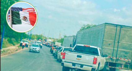 'Iba para McAllen, pero mejor no': conductores saturan Puentes Internacionales de Reynosa