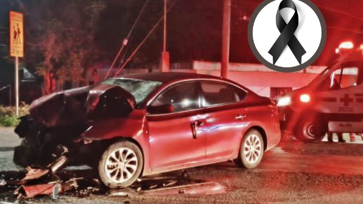Triste Día de las Madres: mueren padre e hijo en accidente; estrellan su auto en muro de concreto