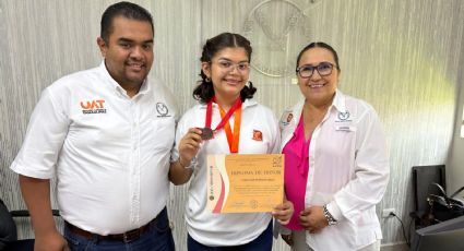 Destaca estudiante de la UAT en Olimpiada Nacional de Matemáticas