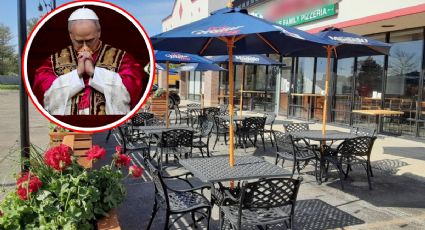 Conoce la pizzería de EU 'bendecida' por el papa León XIV; tiene su propia 'silla papal'