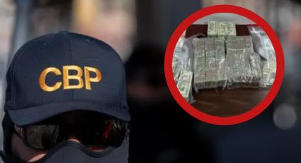 CBP detiene a elemento de la Fiscalía de Tamaulipas en Puente Internacional; traía miles de dólares