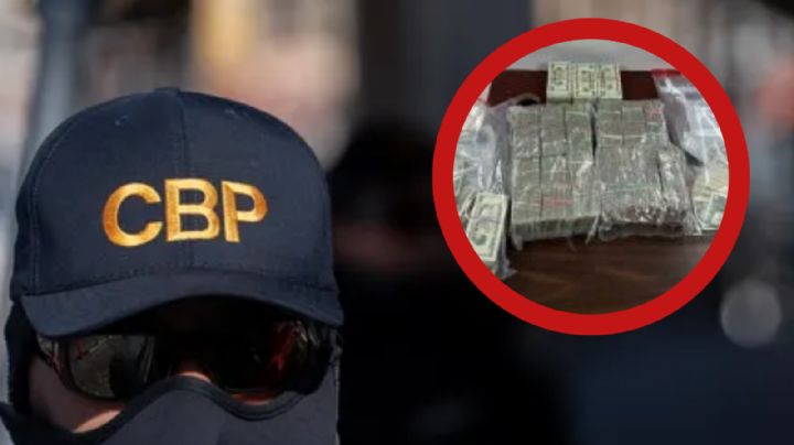 CBP detiene a elemento de la Fiscalía de Tamaulipas en Puente Internacional; traía miles de dólares