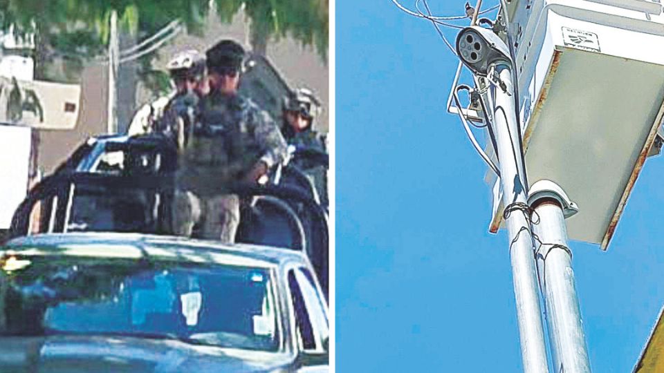 Los elementos de la Sedena y Guardia Nacional apoyan a la CFE.