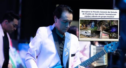 Los Ángeles Azules sonríen; recuperan equipo de audio e instrumentos tras asalto en carretera