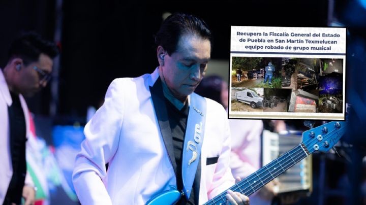 Los Ángeles Azules sonríen; recuperan equipo de audio e instrumentos tras asalto en carretera