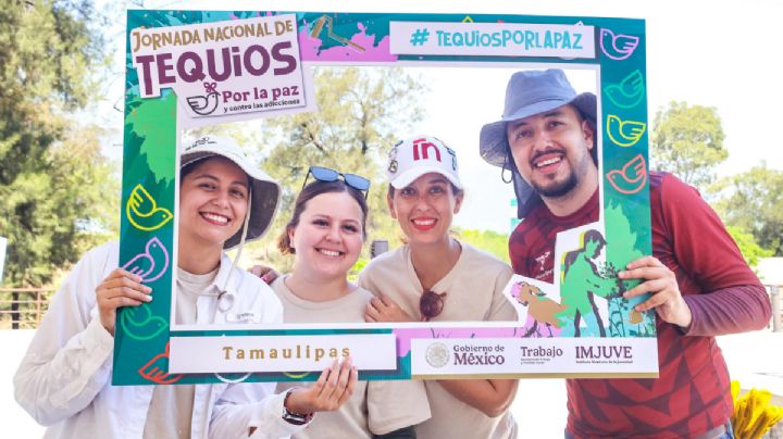 Más de 1 millón de jóvenes viven la Jornada Nacional de Tequios por la paz y contra las adicciones