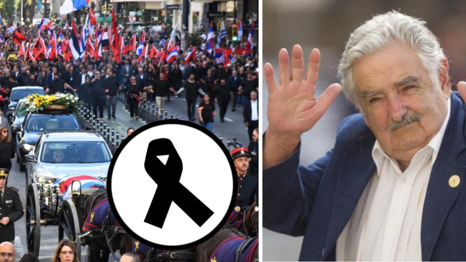 Flores púrpuras, periódicos con sus históricas portadas, carteles que rezaban 'Hasta siempre, viejo' y el grito unánime de 'No me voy, estoy llegando', su frase más célebre, despidieron al político
