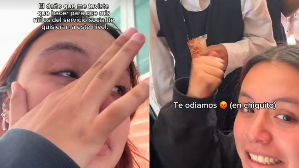 La maestra pasaba por un momento difícil.