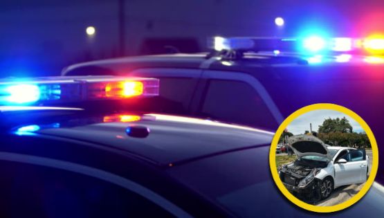 Jóvenes ladrones son detenidos en Laredo; tomaron un auto y lo destrozaron en la persecución
