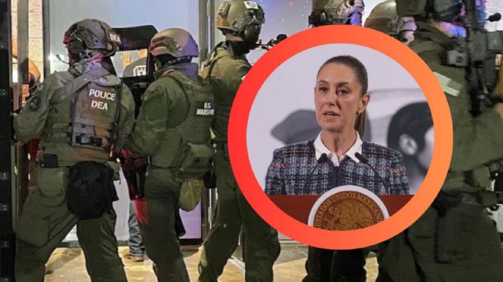 Sheinbaum desmiente intervención directa de agencias de EU en operativos antidrogas en México