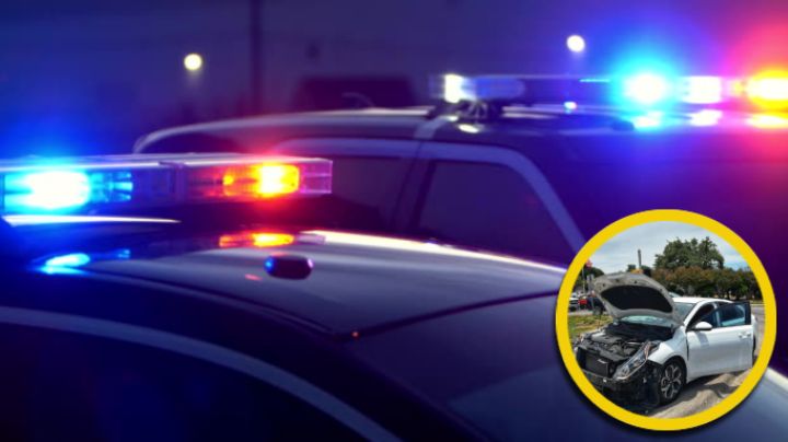 Jóvenes ladrones son detenidos en Laredo; tomaron un auto y lo destrozaron en la persecución