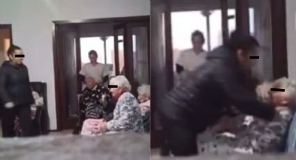 ¡Indignante! Captan brutal maltrato a adultos mayores en una casa de retiro en SLP | VIDEO