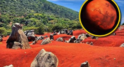 Marte está en México: el misterioso lugar donde la arena es roja y no muchos conocen