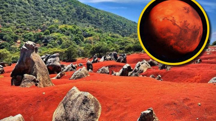 Marte está en México: el misterioso lugar donde la arena es roja y no muchos conocen