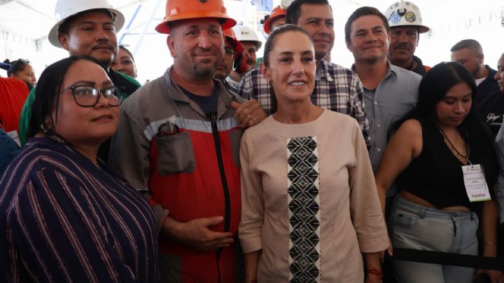 Claudia Sheinbaum: ‘no nos iremos hasta encontrar a los 63 mineros’