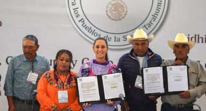 Sheinbaum devuelve tierras ancestrales a pueblos indígenas en la Sierra Tarahumara
