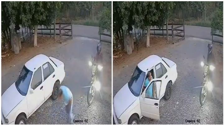 Carnicero es asesinado en el patio de su casa; sicario en moto le disparó a quemarropa | VIDEO