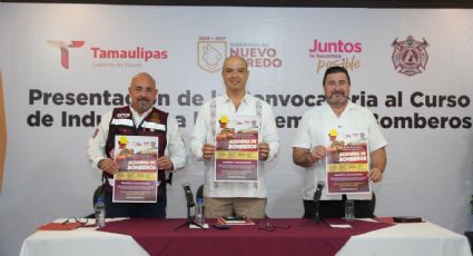 Lanzan convocatoria para formar parte del cuerpo de Bomberos en Nuevo Laredo