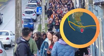 Terremoto de 7.5 grados sacude el sur de Chile; activan alerta de tsunami