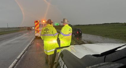 Lluvias intensas en Laredo ponen en alerta las carreteras, el DPS emite recomendaciones de seguridad