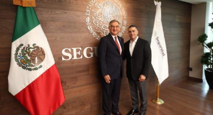Presenta Américo Villarreal Anaya avances de seguridad en Tamaulipas a García Harfuch 