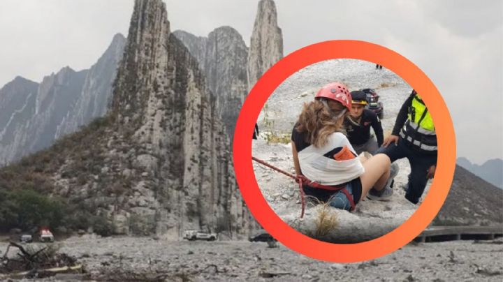 Mujer cae en la 'enigmática' Cueva de la Virgen en Nuevo León; se dislocó el hombro