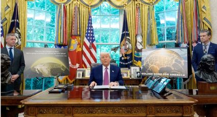 Presume Trump inicio de su 'cúpula dorada' para blindar a EU de un ataque con misiles