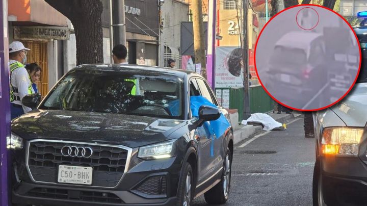 Circula video del doble homicidio de trabajadores de Clara Brugada; sicario dispara a quemarropa