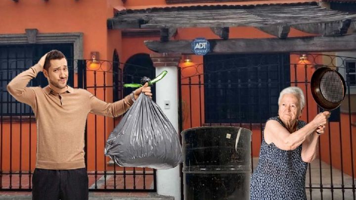 ¿Un vecino puede tirar su basura en mi bote de la banqueta sin mi permiso?