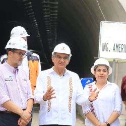 Supervisa gobernador de Tamaulipas obra de autopista Mante-Ocampo-Tula; lleva 82% de avance