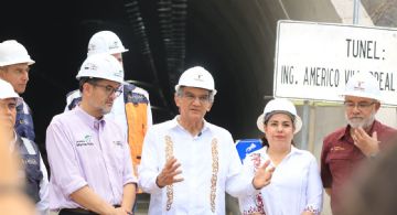 Supervisa gobernador de Tamaulipas obra de autopista Mante-Ocampo-Tula; lleva 82% de avance