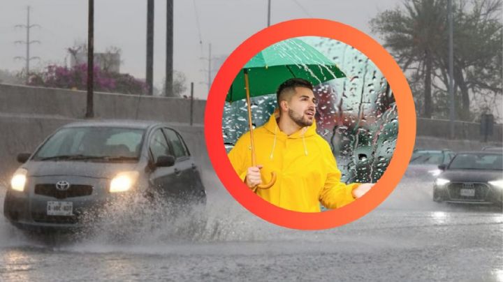 Clima en Monterrey: ¿se acabó el calor?; la lluvia llegó con trueno incluido