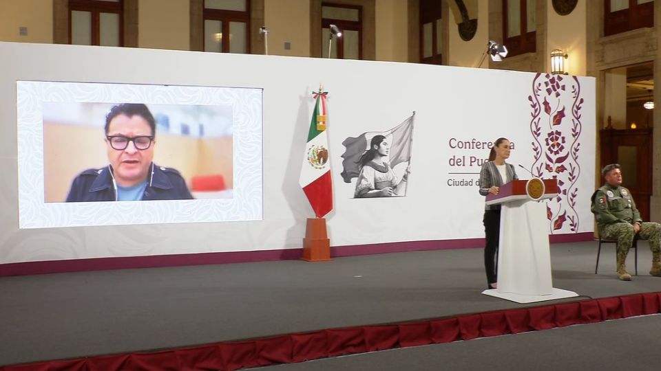 Ningún periodista pudo acceder al recinto donde se lleva a cabo la 'Mañanera' de Claudia Sheinbaum