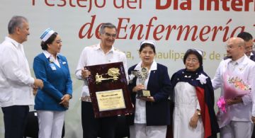 Américo Villarreal Anaya celebra a cerca de 3 mil profesionales de la enfermería en Tamaulipas
