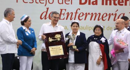 Américo Villarreal Anaya celebra a cerca de 3 mil profesionales de la enfermería en Tamaulipas
