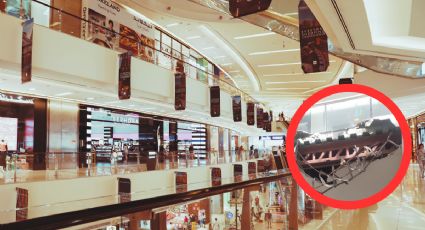 Abuelita cae con su automóvil desde un tercer piso de famoso centro comercial | VIDEO