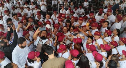 Claudia Sheinbaum encabeza asamblea de 'Salud Casa por Casa' en Jalisco