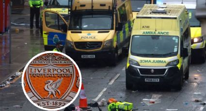 Hombre atropella a aficionados del Liverpool; festejaban el título de la Premier League | VIDEO