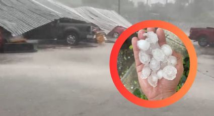 Monterrey: granizada colapsa techo de tienda y deja destrozos; ¿seguirán lluvias en Nuevo León? | VIDEOS