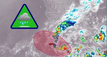 De formarse en el Pacífico, ‘Alvin’ podría dejar lluvias intensas en estos estados