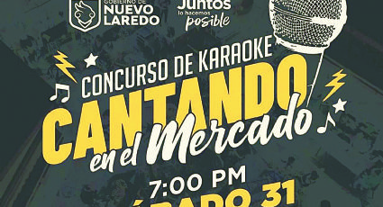Convocan a Cantando en el ‘Mercadito’