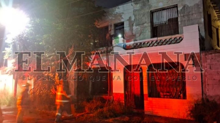 Se incendia casa en la calle Independencia; cortocircuito habría sido la causa
