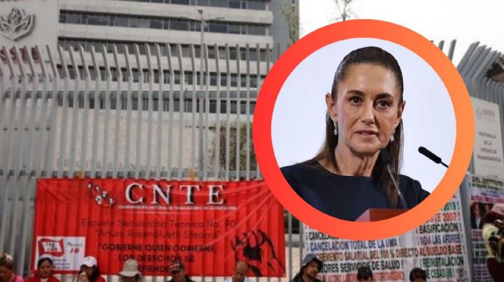 'Vamos a atender sus demandas': Sheinbaum confirma que CNTE aceptó mesa de diálogo con Segob