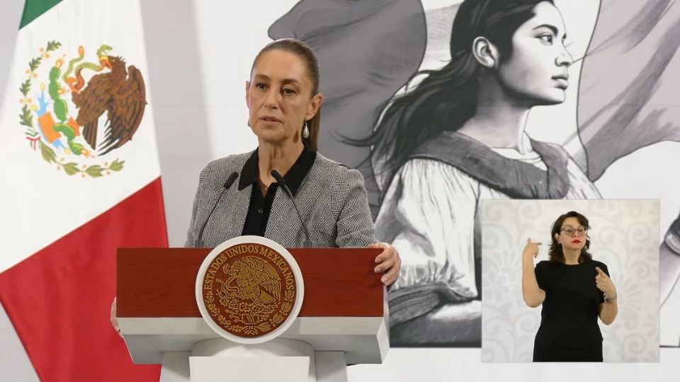 Claudia Sheinbaum, presidenta de México.