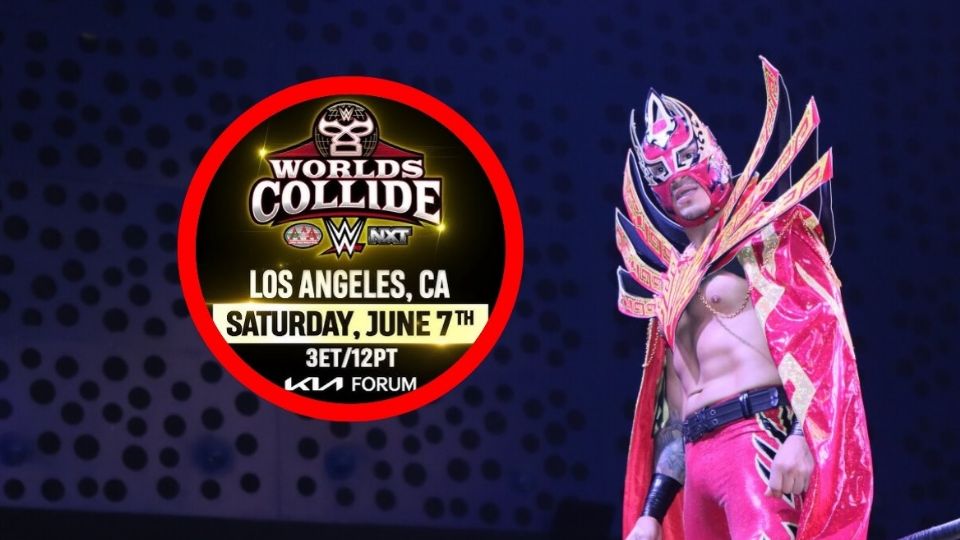 Laredo Kid estará en Worlds Collide.