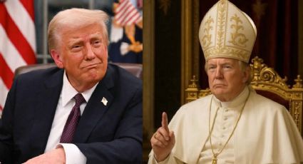 ¿Donald Trump como el nuevo papa?; sube imagen como Sumo Pontífice 