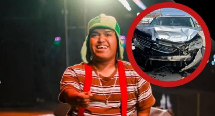 Medio Metro sufre aparatoso accidente y se queda sin camioneta; este es su estado de salud